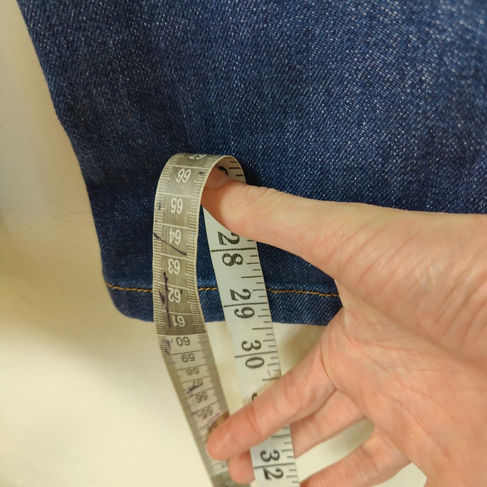 Anthropologie Pilcro Jeans Women 25 Blue High Rise‎ Straight Relaxed Trouser - Picture 8 of 14